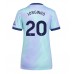 Maillot de foot Arsenal Jorginho Frello #20 Troisième vêtements Femmes 2024-25 Manches Courtes